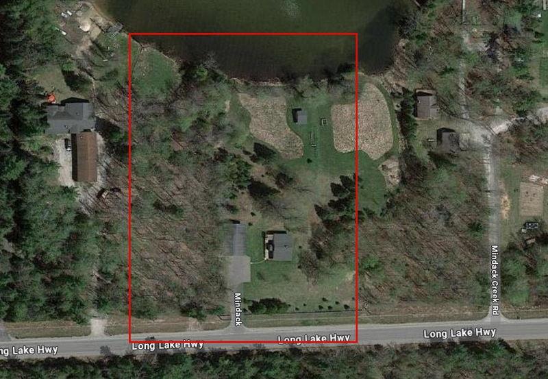 Fetrows Birch Cove Resort and Gulf Station - Aerial Map